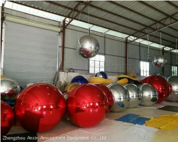 Holidays Decorations Large Hanging Pvc Gold Inflatable Mirror Ball Balloon With Wholesale Price photo-2