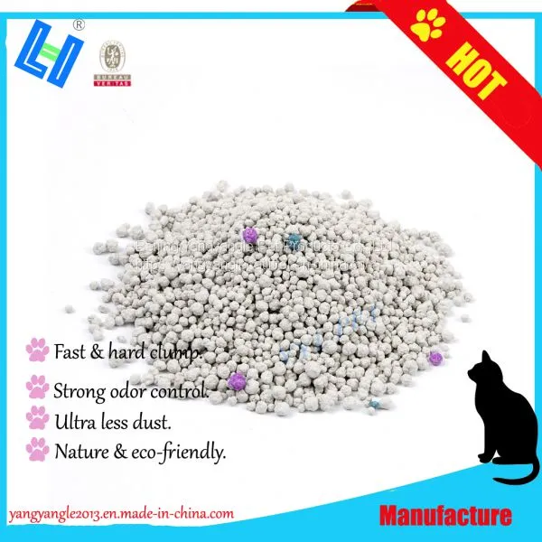 SCENTED Bentonite Cat Litter With 5kg, Ultra Less Dust, Super Odor Control, Hard Clump photo-2