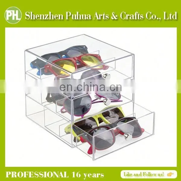 Cheap Perspex Optical Display Tray, Eyewear Glasses Transparent Display