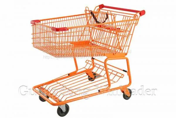 ​YLD-CT180-2FB Canadian Shopping Trolley