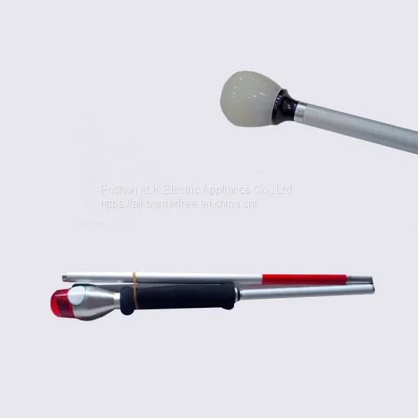 Folding Flash Alarm Function Aluminum Walking Cane/ Walking Stick for the Blind photo-3