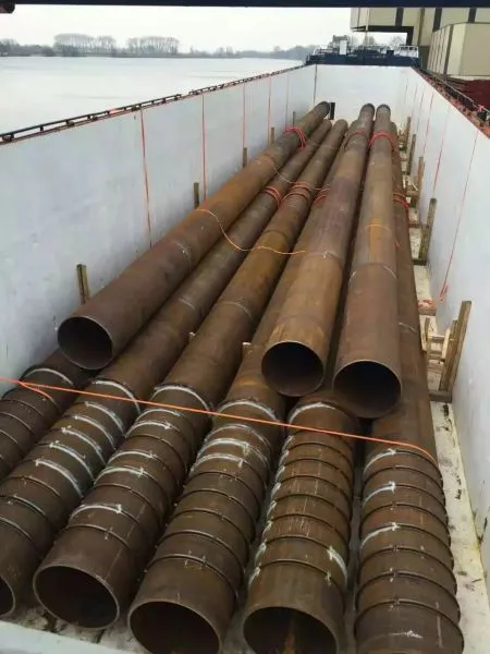 A671 Gr.b 60 Cl22 Alloy Steel Tubing For Piling Projects-windows photo-4