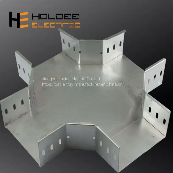HOT DIPPED GALVANIZED SOLID THROUGH CABLE TRAY 150mm VERTICAL INSIDE 90° BEND NEMA 20B, R900 photo-4