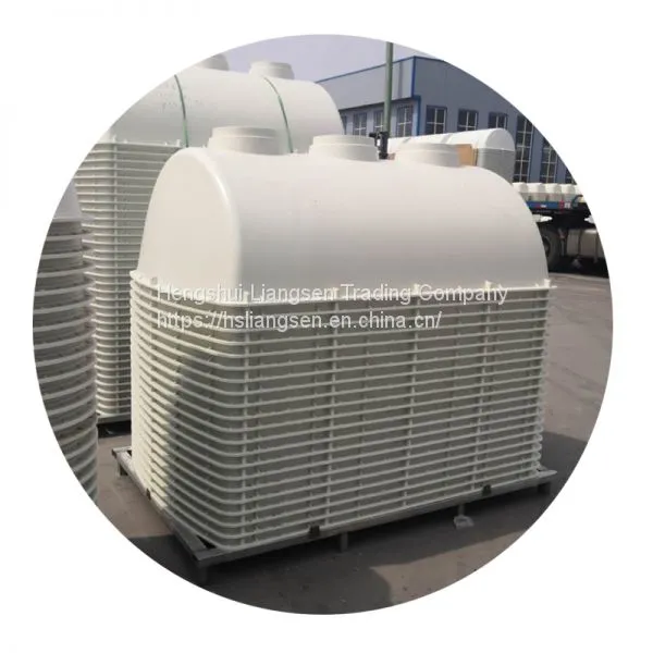 Underground Septic System Moulded Frp Sewage Treatment Tank 0.5-2.5 m3 photo-2