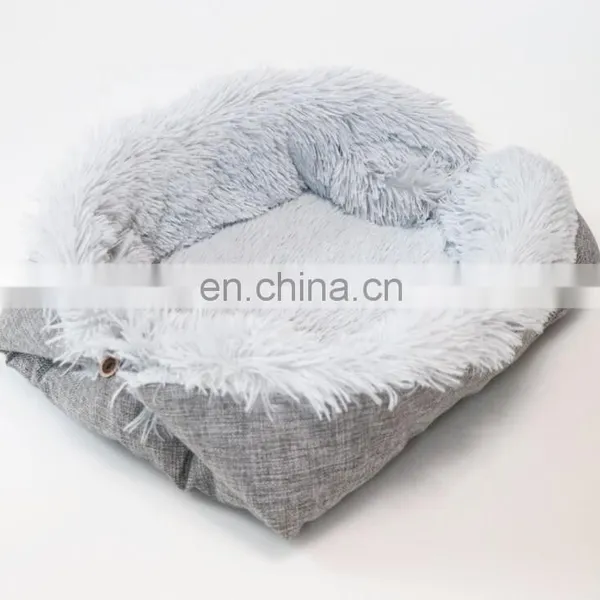 Foldable Pet Bed Mat Soft Fleece Cat House Bed Washable Dog Bed & Cozy Mat photo-5