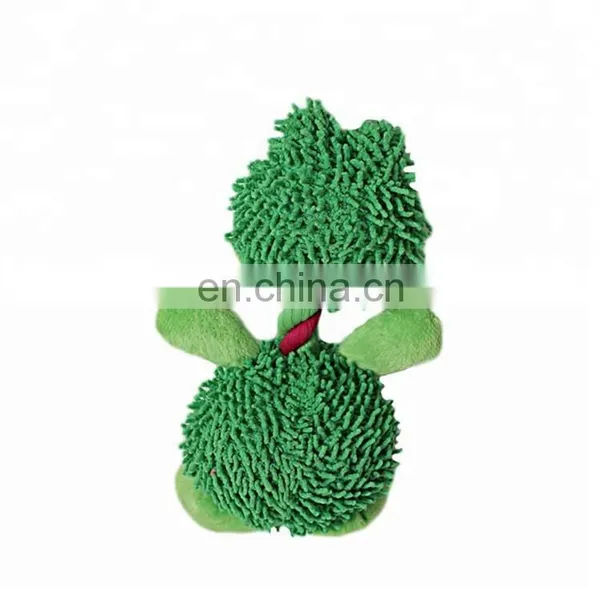 Made in China Green Plush Frog Dog Pet Toy photo-5