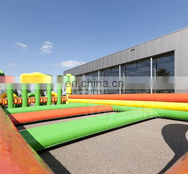Jungle Theme Inflatable Horse Eerby Running Race Track Games For Events photo-4