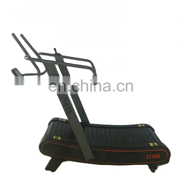 Gym Fitness Equipment Without Motor With Resistance Bar Curved Treadmill & Air Runner Machine Burn More Calories Treadmills photo-2