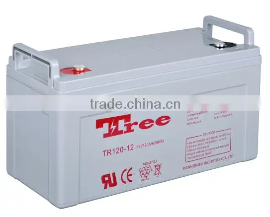 Free Maintance 12V Gel Batteries 12v 120Ah Battery for Solar Street Light photo-3