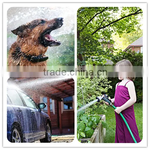 (3238) High Quality Delux Thumb Control 8 Water Patten Sprayer Hose Nozzle photo-5