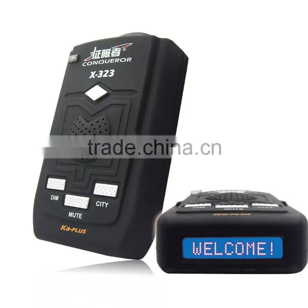 2016 Car Radar Detector V9 Russia / English Voice Warning 16 Brand LED Display X / K / NK / Ku / Ka / Laser Anti Radar Detector photo-2