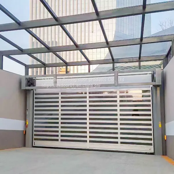 Roll Fast Roll Up High Speed Door Insulated Aluminium Rapid Hard High Speed Door photo-3