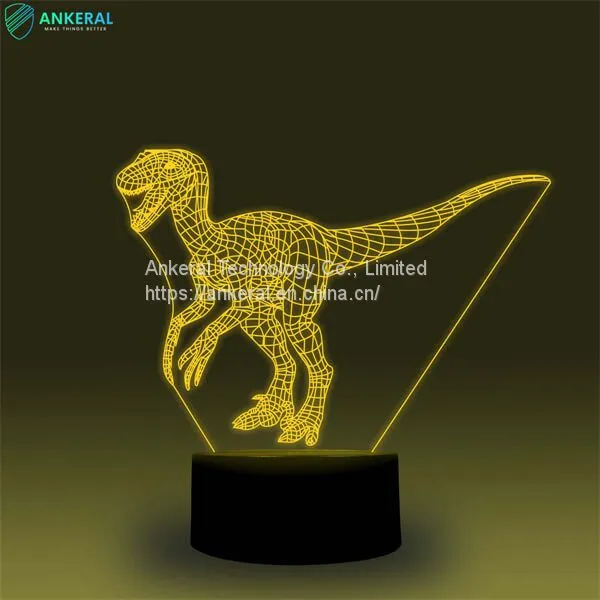 Как ночной светильник How Dinosaur 3D Led с функцией управления через приложение сделал меня лучше продавцом