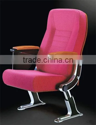 Aluminium Alloy Leg Auditorium Seating With Writing Tablet HJ88A-L photo-3