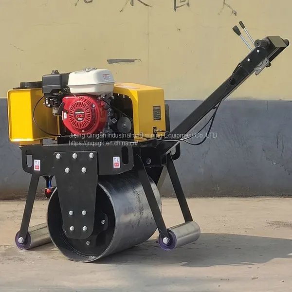 QA-600 Gasoline Powered Walk-behind Small Vibratory Roller photo-4