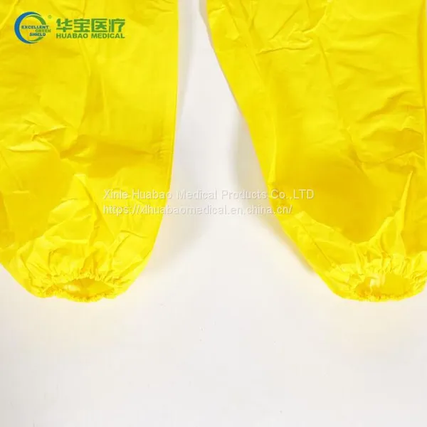 FD6-2002 Hooded Protective Coverall Type 6 Coveralls Medical Hooded Protective Coverall photo-5