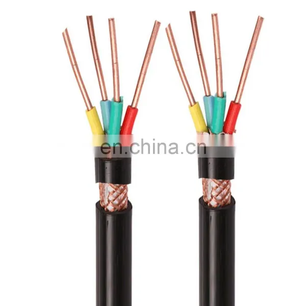 Soft Copper Cable Rvvp 300v 4-core 3-core Cable PVC Insulated Electrical Connection Cable photo-2