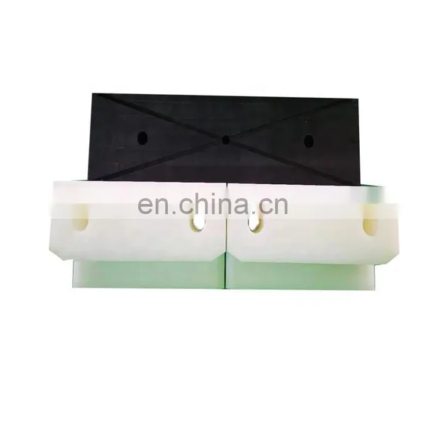Customized Engineering Plastic UHMW Wear Resistant Block Plastics White Black Uhmw pe Sliding Block photo-5