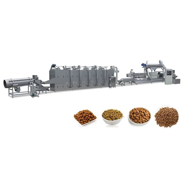 2024 Popular Dry Wet Various Shapes Flavors Dog Food Pellet Making Extruder Machine Food Pet Pellet Feed Processing Line