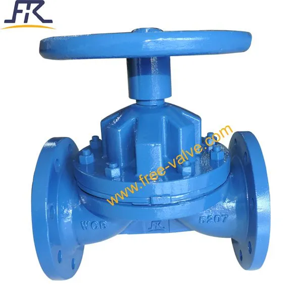 Hand Wheel Operated PTFE  Lined Diaphragm Valve photo-4