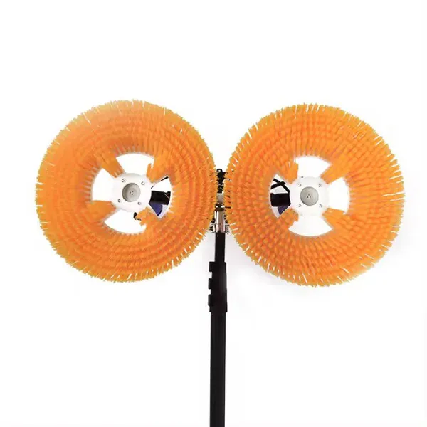 Automatic Solar Panel Cleaning Brush Clean Machine Power Roller Brush Solar Panel Cleaning For Photovoltaic Station photo-5
