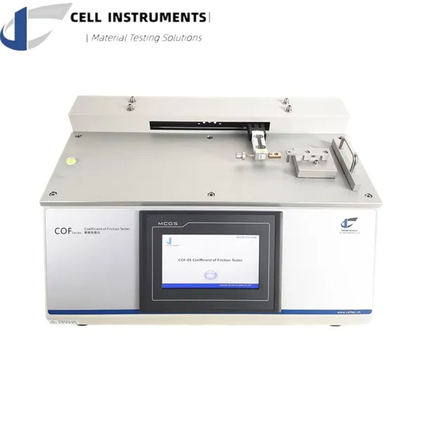 Friction and Peel Tester ISO 8295 Coefficient of Friction Testing Machine ASTM D1894 photo-2