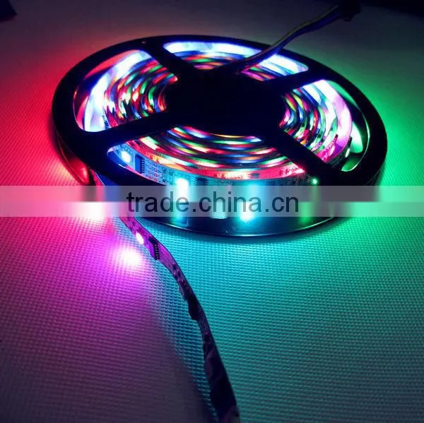 5M WS2801 LED Strip 32 LEDs/M RGB Waterproof Individually Addressable Full Color WS2801 Chip IP67 DC5V photo-6