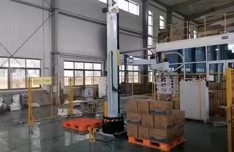 Column Palletizer for 70kg Carton Stacking Palletizing Machine Automatic Robot Palletizer photo-3