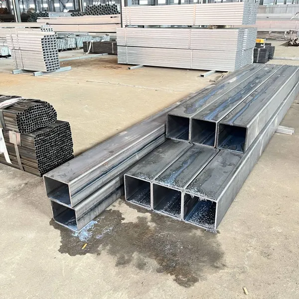 ASTM A106 A36 A53 Q235B Hollow Section Iron Rectangular Pipe Carbon Steel Square Tube Price photo-4