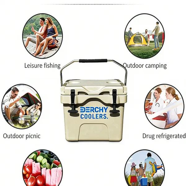 Fishing Cooler Box 25liter Ice Freezer Indoor & Outdoor for Picnic Fishing Kayaking Camping photo-5