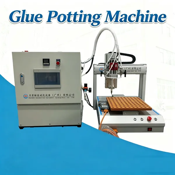 Hot Sell AB 2 Part Epoxy Resin Automatic Glue Dispensing Ratio Mixing And Potting Machine For Electronics Igniters photo-5