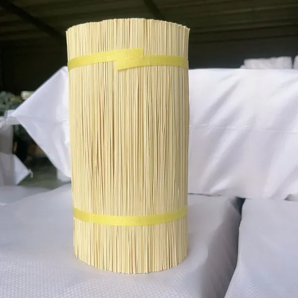 Jiangxi Factory 7.5/8/9/10/12 Inch Round 1.3mm Bamboo Incense Sticks for Making Agarbatti