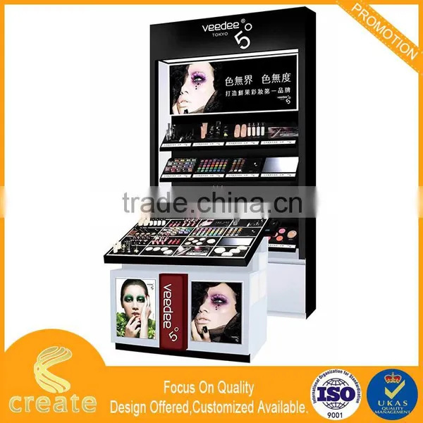 2016 New Retail Wooden Cosmetic & Skin Care Product Display Rack photo-4