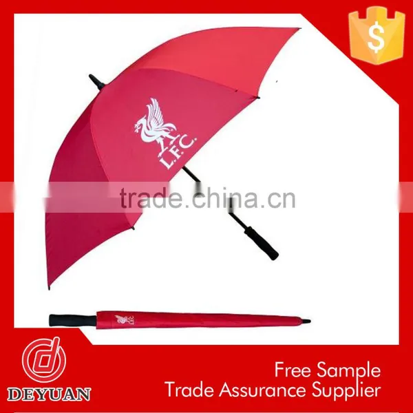 Cocktail Dress Promotional Deluxe Red and White Golf Umbrella Quality Choice photo-6