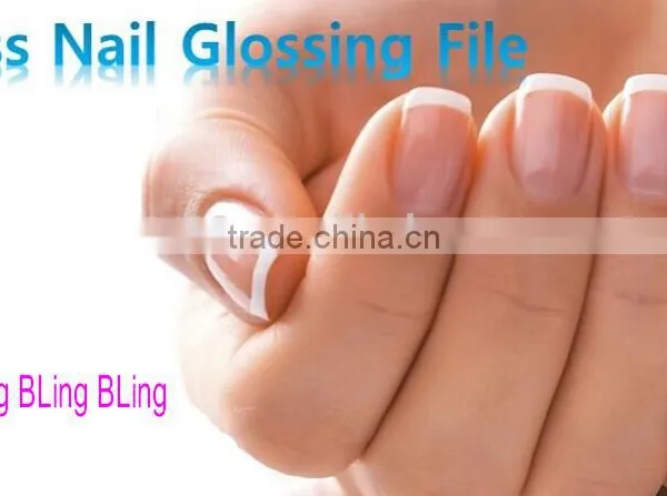 High Tech Hot Korean Glass Gloss Nail File Glass Fiber Nail Polishing Tool Polish Tool