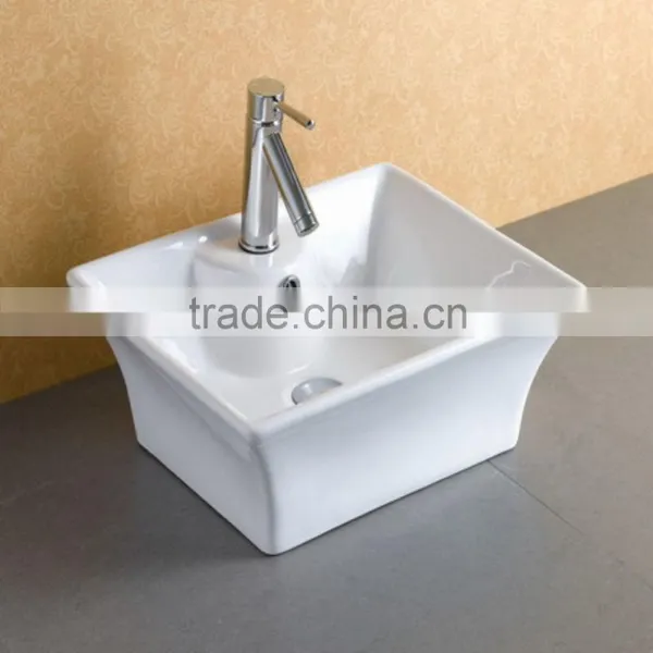 Vanity Mounted Ceramic Art Basin photo-3