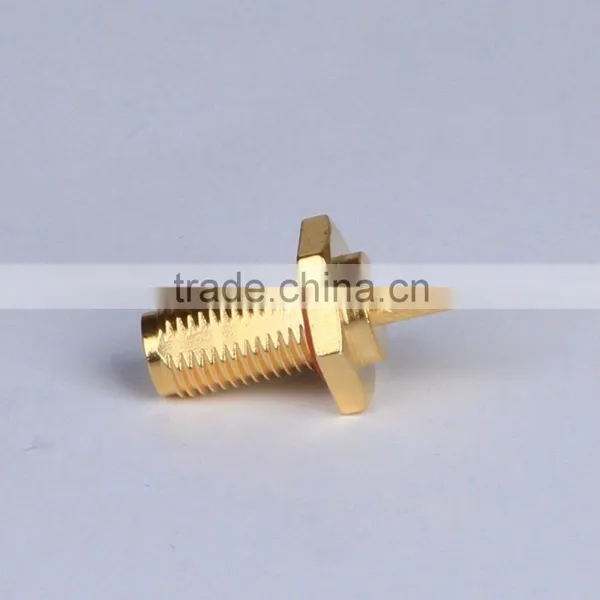 SMA Jack Female Waterproof Bulkhead Connector for RG316 RG174 LMR100 Cable photo-2