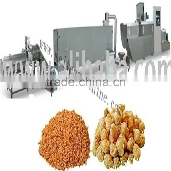 New Condition and Engineers Available to Service Machinery Overseas After-sales Service ProvidedTVP/TSP Soya Nugget Process Line photo-5