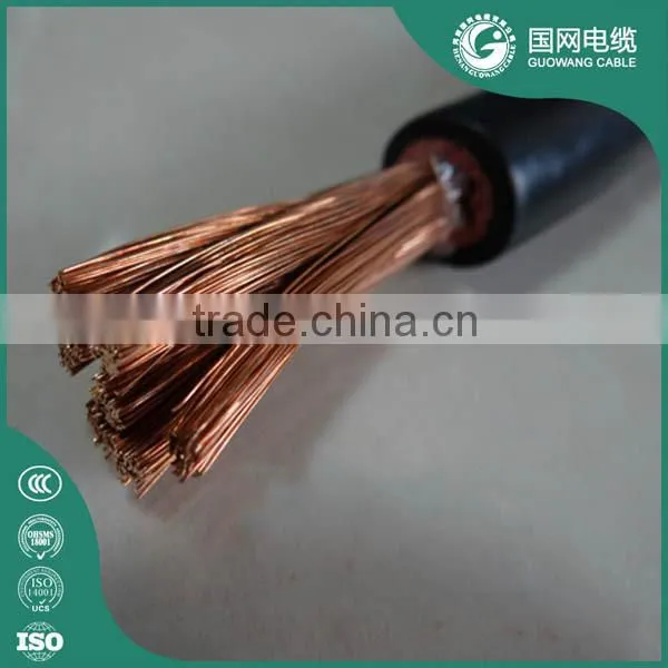 Flexible Rubber/pvc Insulated Welding Cable H01n2-d Welding Cable 70mm