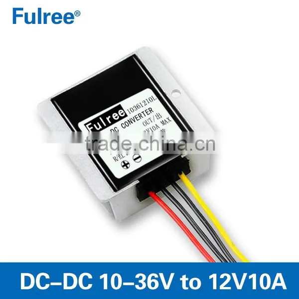 Waterproof 12v to 12v10A dc Regulator,10-36v to 12v Dc-dc Converter Module, Stablizer for Solar Power photo-2