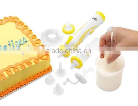 Electric Cake Decorating Pen Battery Operated Frosting Deco Pen Quality Choice photo-4