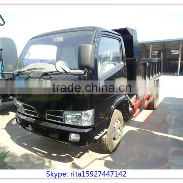 Customized DONG FENG Dump Trucks 3 Ton, Dump Truck Small Tipper Truck photo-2