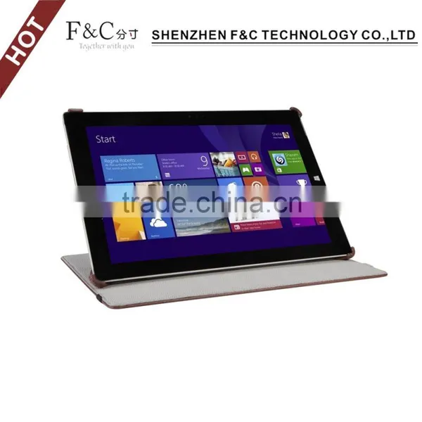 Premium Folio Case With Stand for Microsoft Surface Pro 4 PU Cover photo-6