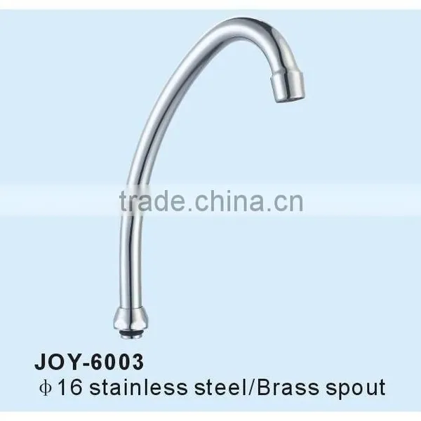 Kitchen Faucet Accessory,basin Tap Parrts,sinc Mixer Fitting: DIA16MM Stainless Steel or Brass Faucet Pipe