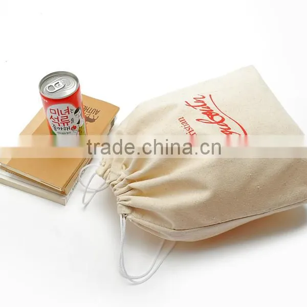 Factory Direct! 2016 New Customized Cotton Duster Bag Drawstring Bag Quality Choice photo-4