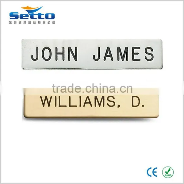 2mm Metal Nameplate for Door Nameplate