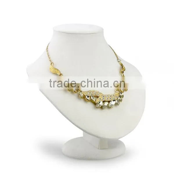 Custom High End White Velvet Jewelry Display Tray For Bracelet photo-4