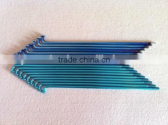 Electrophoretic Stainless Steel Spokes, Motorccle Spokes