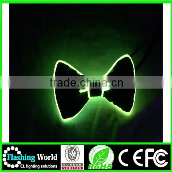 Customers First Hot Selling el Flashing Light up Tie photo-4