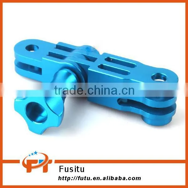 Colorful TMC CNC Aluminum Three-way Pivot Arm Mount Adapter Set for Gopro Hero 2/3/3+ photo-3